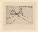 Exlibris Dr. Entomologiae F. Langbein