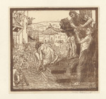Jesus mit Dornen gekröhnt wird verspottet