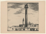 Piazetta San Marco, Blatt der Folge "Venedig. 10 Radierungen"