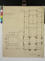 Plan der Deutschen Kunsthalle auf der Internationalen Kunstausstellung Rom 1911