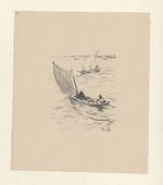 Kreuzende Segelboote, aus "Musik auf der Wolga"
