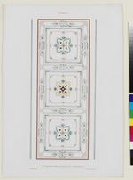 Kassel, Ständehaus, Malerei der Decke im Vorplatz des Treppenraums, aus: Architectonische Entwürfe, Lieferung II