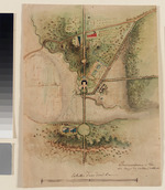 Kartenskizze der Schlacht von Wilhelmsthal