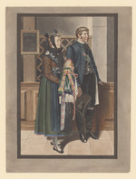 Anna Margaretha Kapeller mit Patenkind, Sterzhausen (Lahntal)