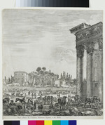 Der Tempel des Antoninus Pius in Rom