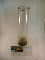 Glaszylinder für Fallversuche im Vakuum