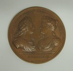 Medaille George II. und Carolina, König und Königin v. England