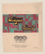 Entwurf für Verpackung "Woguna Vollmilch"