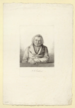 Johann Gottfried Eichhorn, Porträt im Viertelprofil nach rechts (Stoll 28)