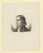 Friedrich Carl von Savigny, Porträt im Dreiviertelprofil nach links (Stoll 59)