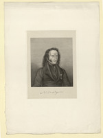 Niccolò Paganini, Brustbild, Porträt im Viertelprofil nach rechts (Stoll 74)