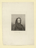 Niccolò Paganini, Brustbild, Porträt im Viertelprofil nach rechts (Stoll 74)