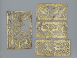 Ornamentplatten in romanischer Durchbruchsarbeit (Opus interrasile)