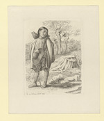 Der junge Drahtbinder aus Böhmen, mit einer Eule auf der Schulter (Stoll 169)