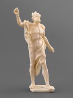 Statuette eines bärtigen Mannes (Neptun?)