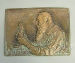 Auguste Rodin, die Statuette Balsacs modellierend