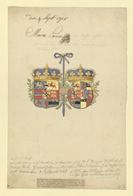 Wappen der Marie Louise von Hessen-Kassel, Fürstin von Nassau-Dietz