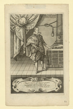 Moritz von Hessen-Kassel, verso: Andenken-Tafel