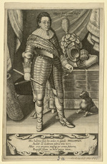 Philipp von Hessen-Kassel, verso: Andenken-Tafel