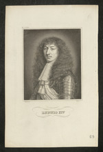 Ludwig XIV. König von Frankreich,  vermutlich aus: Meyers Conversations-Lexikon