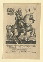 Wilhelm V. Landgraf von Hessen-Kassel zu Pferd