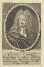 Christian Wolff, Professor der Universität Marburg