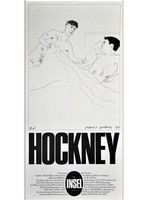 Plakat Galerie "Die Insel in Starnberg" in München: Hockney