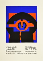 Galerie 66 in Hofheim am Taunus: Ursula Stock, Farbobjekte