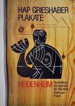 Sammlung der Stadt Heidenheim: HAP Grieshaber, Plakate, 1984