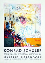 Galerie Nierendorf in Berlin: Konrad Schüler, Gemälde Zeichnungen Druckgraphik