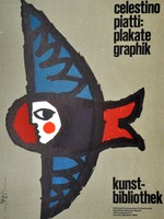 Ausstellung "Celestino Piatti: Plakate Graphik" in der Kunstbibliothek Berlin