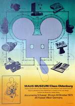 documenta 5, Maus Museum/Claes Oldenburg, Objekte gesammelt von Claes Oldenburg in einem Museum nach seinem Entwurf