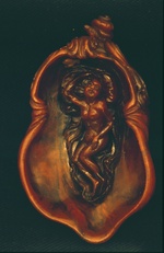 Muschelförmige Schale mit Venus