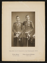 Prinz Oskar und Prinz August-Wilhelm von Preußen