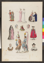 Blätter zur Kostüm-Geschichte, Nr. 15, in: Zur "Modenwelt", große Ausgabe