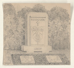 Entwurf für das Grabmal Theobald Hofmann?