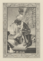 Amor und Psyche, Opus V, Blatt 4, Venus zeigt Amor Psyche