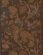 Papiertapete mit Imitation einer geprägten Ledertapete