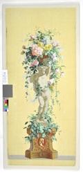 Mittelstück mit Putto (No. 2685) "Figure fleurs" aus "Galerie de Flore"