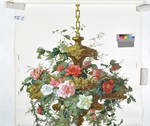 Füllstück mit Blumenbouquet aus dem Dekor "Jardin d