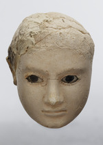 Stuckkopf (eines Kindes?), Mumienmaske