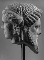 Doppelhermenkopf von Dionysos und Apollon (?)