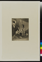 Zelt, Opus XIV, 1. Teil, Blatt 9, Mädchen und Schütze