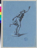 Atalante, Nachzeichnung einer Skulptur von 1802