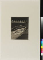 Zelt, Opus XIV, 3. Mappe, Blatt 12 A, Nacht (Verlassene Platte)