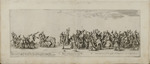 Einzug des polnischen Gesandten in Rom im Jahr 1633, Teil des Gefolges, der mit L, M bezeichnet ist