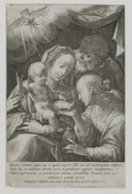 Heilige Familie mit Heiligem Geist und Maria Magdalena