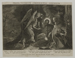 Christus wird in Gethsemane von einem Engel, dem Hl. Dominikus und der Hl. Katharina von Siena getröstet