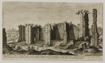 Blick von Südwesten auf die Caracalla-Thermen