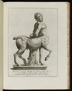 Die Skulptur des alten Furietti-Kentauren aus der Hadriansvilla